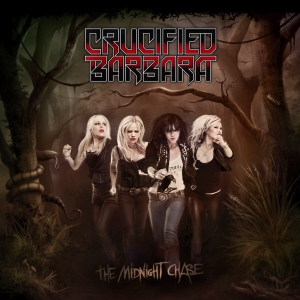 CRUCIFIED BARBARA - The Midnight Chase Album Artwork - 5 inch @ 300 dpi